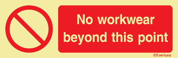 Rigid Plastic 400x150 No workwear beyond point | IMPA 338574 | S3991O40151IMUK