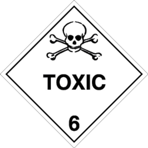 Rigid plastic 400x400 Toxic substances Class6.1 | IMPA 332215