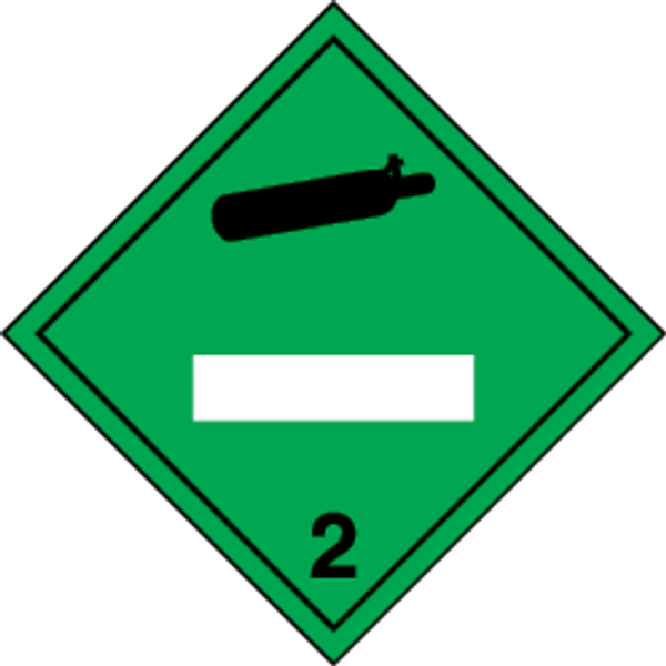 Self-Vinyl 100x100 Non flam&toxicgases2.2-UN | IMPA 332233