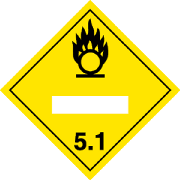 Rigid plastic 400x400 Oxid sub5.1-UN nb display | IMPA 332238