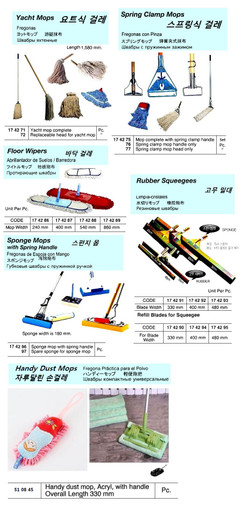 REPLACEABLE HEAD FOR YACHT MOP - Kyodo USA