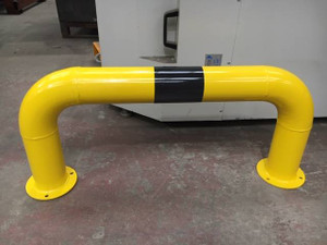 Hooped Perimeter Barrier 101mm Diameter – Black & Yellow Hooped Perimeter Barrier 101mm Diameter – Black & Yellow