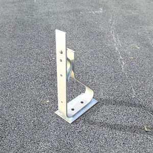 610mm Bolt Down Spring Armco Barrier Post Galvanised 610mm Bolt Down Spring Armco Barrier Post Galvanised