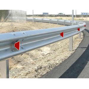 Red & White Reflectors For Armco Barrier Red & White Reflectors For Armco Barrier