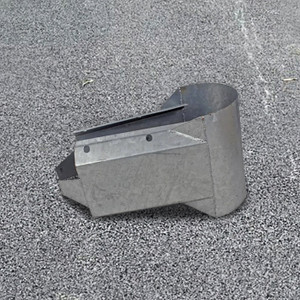 Galvanised Armco Bullnose Return End Cap Galvanised Armco Bullnose Return End Cap