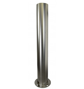 Large Stainless Steel Bolt Down Bollard – 1 Metre x 140mm Large Stainless Steel Bolt Down Bollard – 1 Metre x 140mm