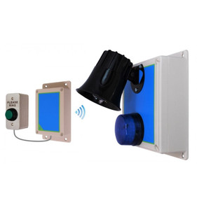 Long Range (800 Metre) Wireless ‘V’ Range Loud 118 Decibel Siren & Strobe System Long Range (800 Metre) Wireless ‘V’ Range Loud 118 Decibel Siren & Strobe System