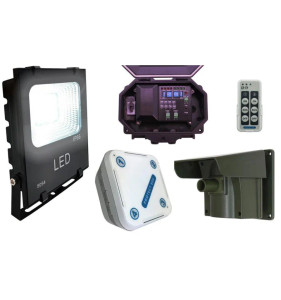 Floodlight Long Range Driveway PIR Alarm With Outdoor & Indoor Receiver Floodlight Long Range Driveway PIR Alarm With Outdoor & Indoor Receiver