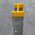Yellow Top Cap for Armco RSJ Barrier Post Yellow Top Cap for Armco RSJ Barrier Post