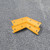 90° Internal Armco Barrier Corner Yellow Powder Coated 90° Internal Armco Barrier Corner Yellow Powder Coated