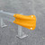 Yellow Armco Fishtail End with Reflectors Yellow Armco Fishtail End with Reflectors