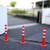 Red & White Flexible Traffic Post Red & White Flexible Traffic Post
