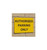 Authorised Parking Only Sign
