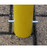 76mm Yellow Steel Bollard With Top Mounted Eyelet 76mm Yellow Steel Bollard With Top Mounted Eyelet