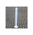 900mm High Steel Bolt Down Static Bollard With Chain Eyelet