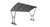 Newton Cycle Shelter Galvanised Steel Frame – Galvanised Roof Open Sided