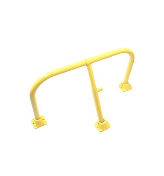 Fold Down Hoop Barrier & Integral Lock – Yellow