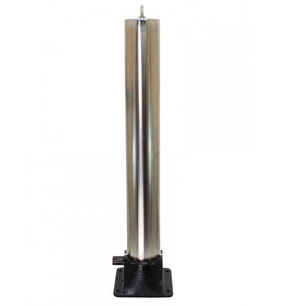 Large Fold Down Stainless Steel Security Post & Eyelet