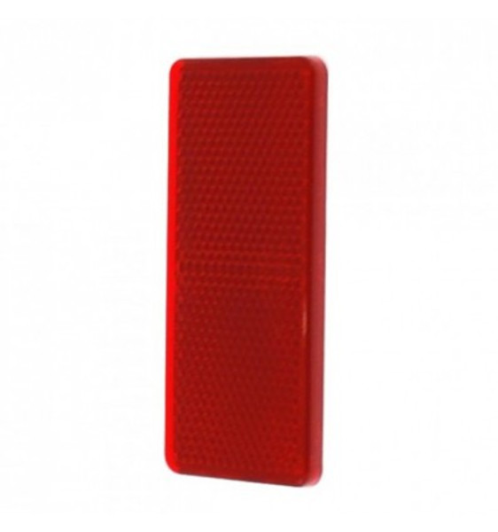 Red Self-Adhesive Reflector