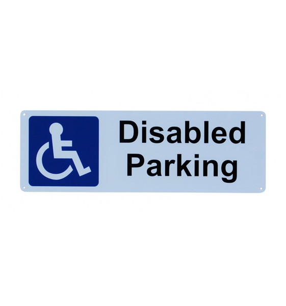 Disabled Parking Outdoor Wall Sign