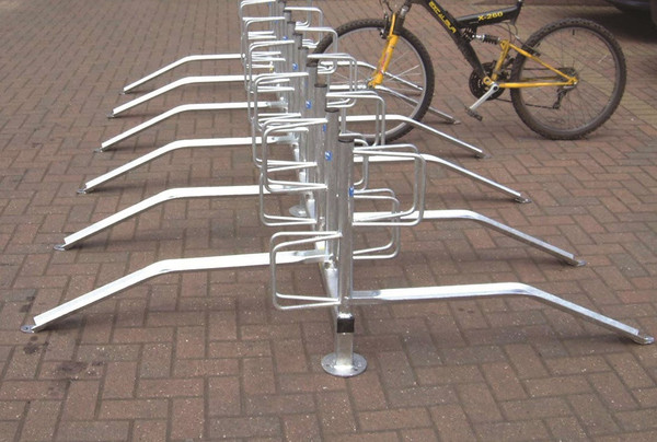 Type E Double Sided Cycle Rack