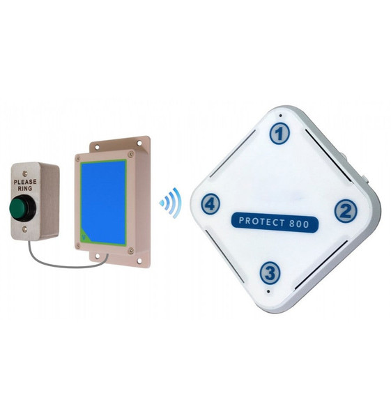 Wireless Doorbell With ‘Please Ring’ Push Button & Std Receiver