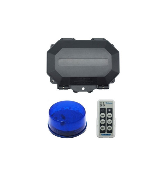 Protect 800 Outdoor Wireless Receiver With Blue Flashing Strobe Light