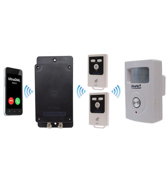 Battery Covert & Silent GSM UltraDIAL Alarm With 1 x UltraPIR