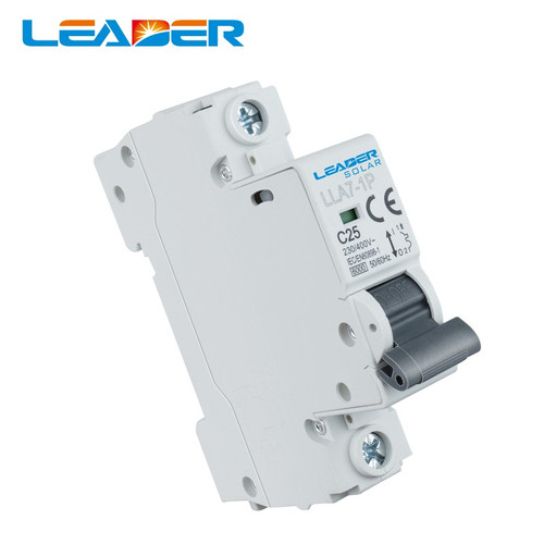 LEADER LLA7-1P-63-63A Mini Disyuntor Solar AC 63A 240V 1P