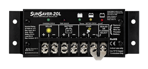Morningstar SS-20L-24V SunSaver Controlador Solar 20A 24VDC