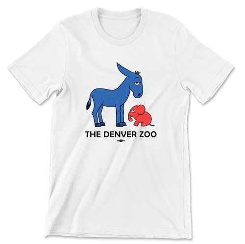 The Denver Zoo (Unisex White Tee)