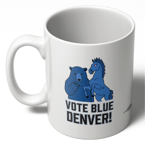 Vote Blue Denver (11oz. Coffee Mug)