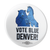 Vote Blue Denver (2.25" Pin-Back Button -- Pack Of Two!)