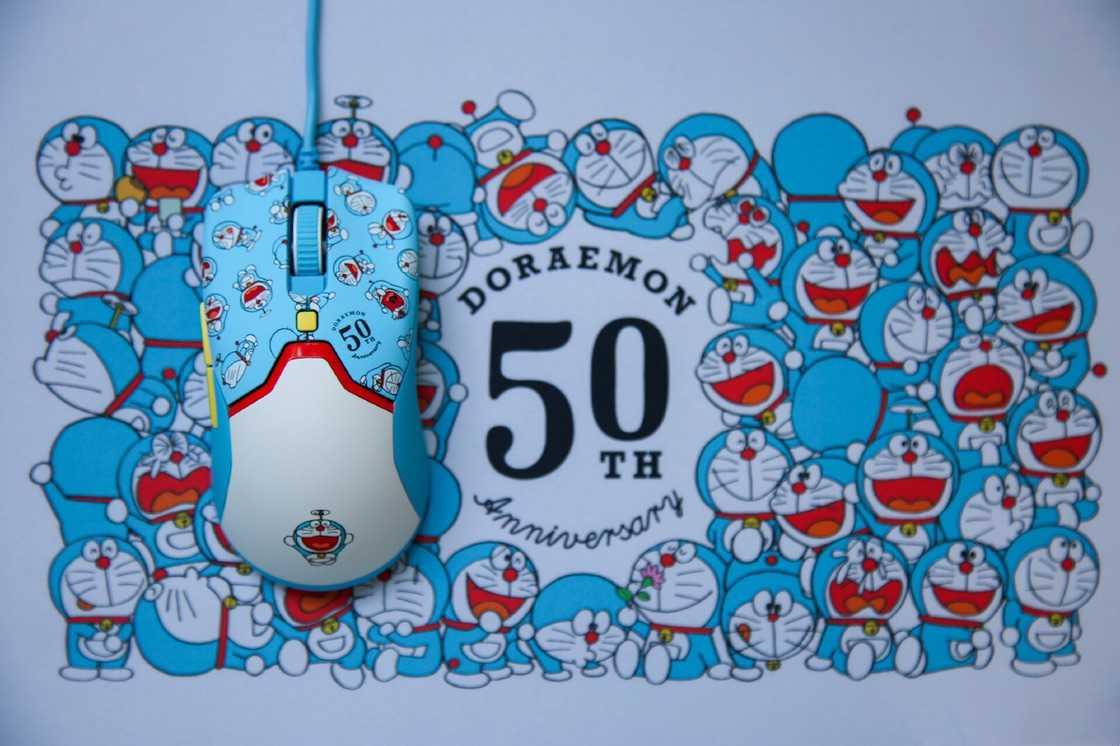 RAZER x Doraemon 50th Anniversary Keyboard + Mouse＋Mousepad Bundle ...