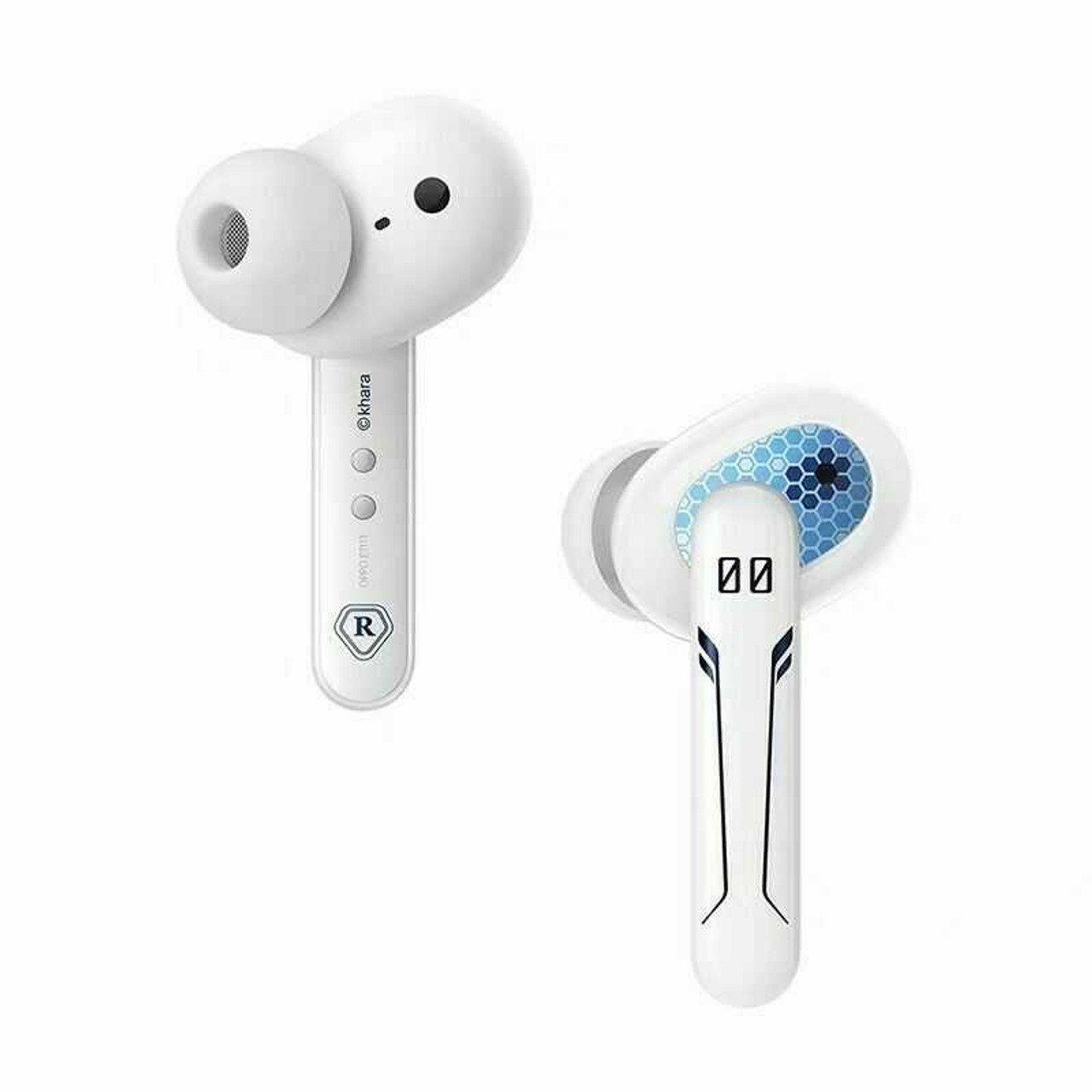 Buy the OPPO Enco Buds2 True Wireless In-Ear Headphones - Moonlight White  IPX4 ( ENCO W15 WHITE ) online 