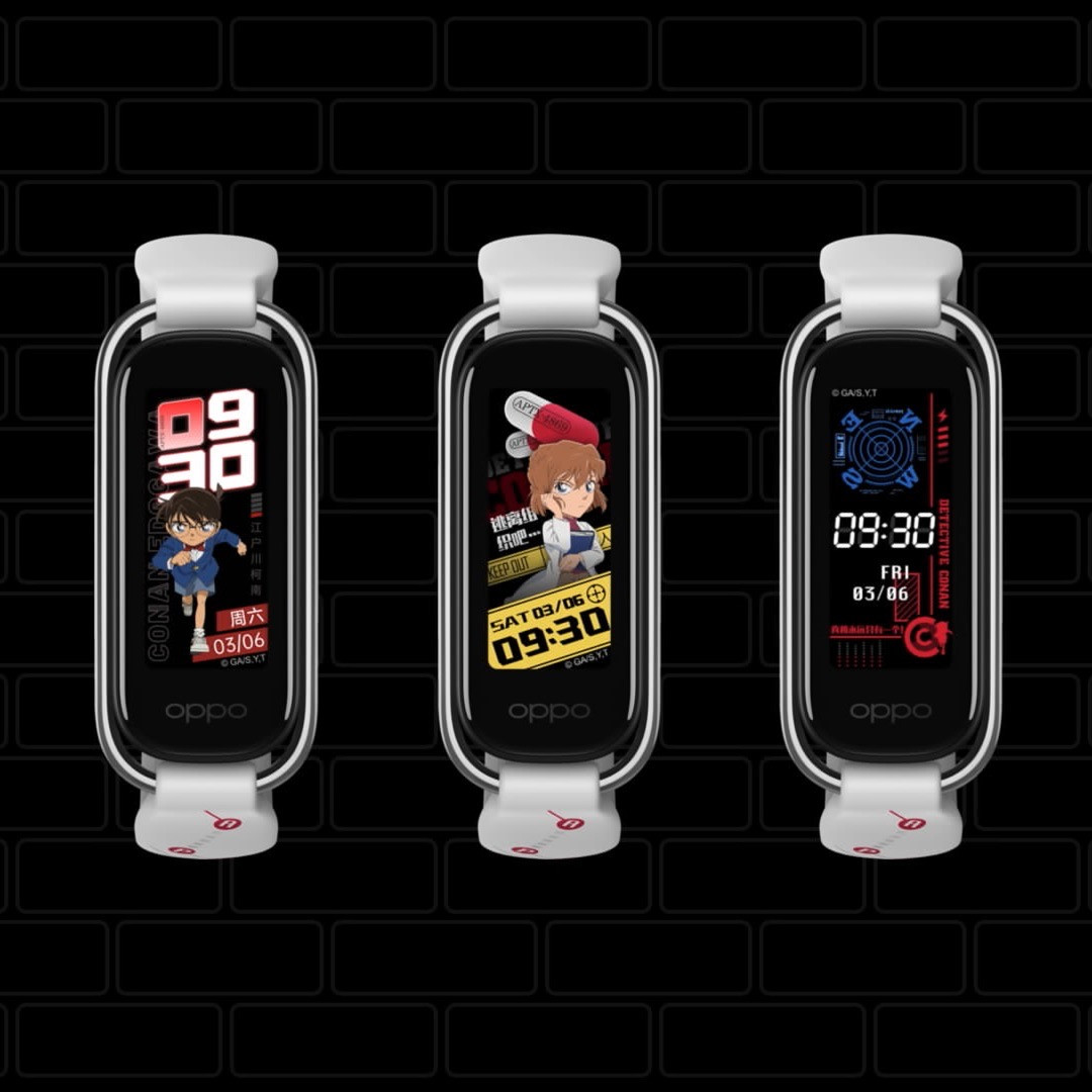 OPPO Band 2 x Detective Conan (Case Closed) Limited Edition Wristband