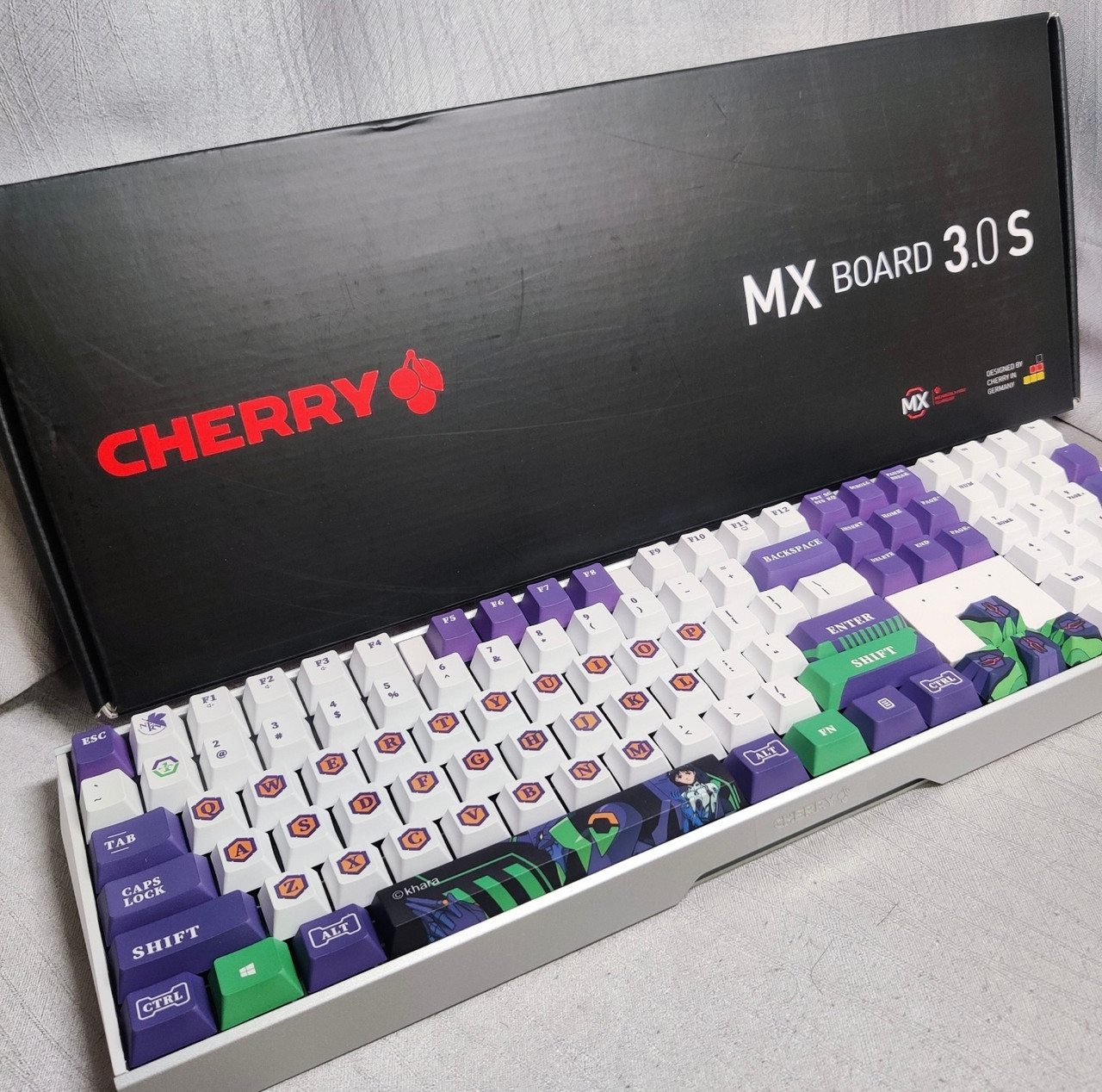Cherry MX8.0 x EVA Evangelion Custom Keyboard