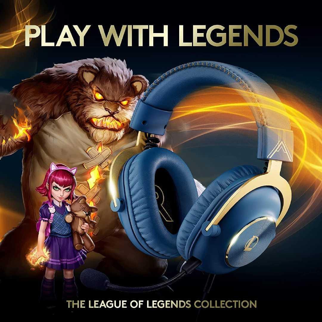 Logicool PRO X League_of_Legendsモデル【レア】 Logitech x League of Legends Hextech Limited Edition PRO X Gaming
