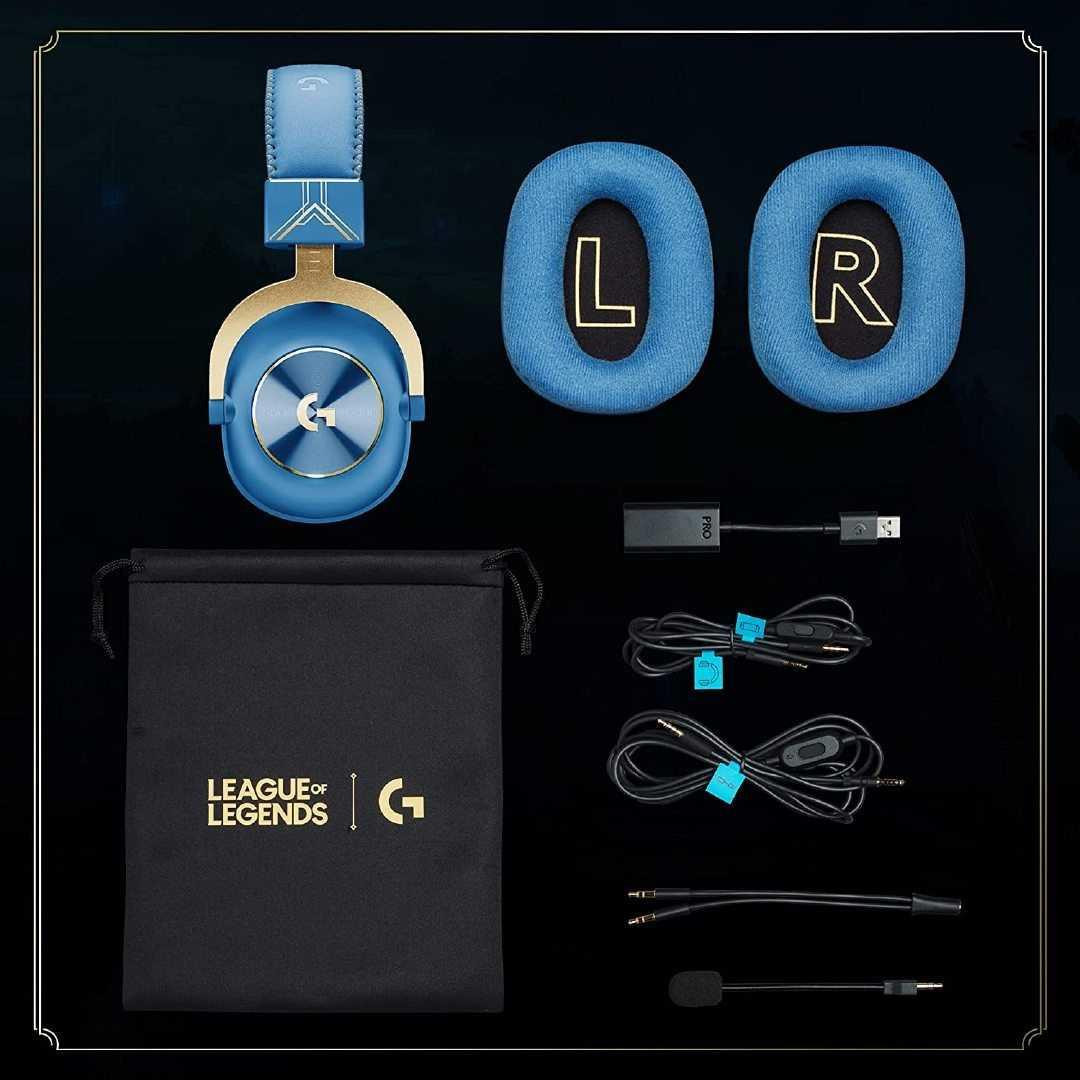 Logitech x League of Legends Hextech Limited Edition PRO X Gaming