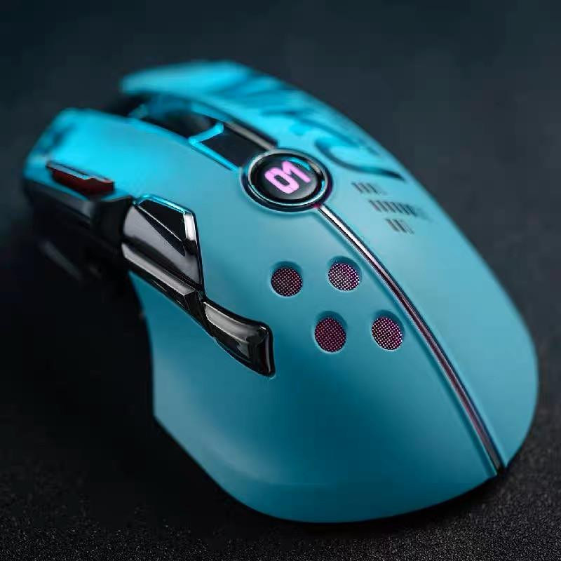 初音ミク　萌えワイヤレスマウス Moeyu x Vocaloid Hatsune Miku RGB Wireless Mouse