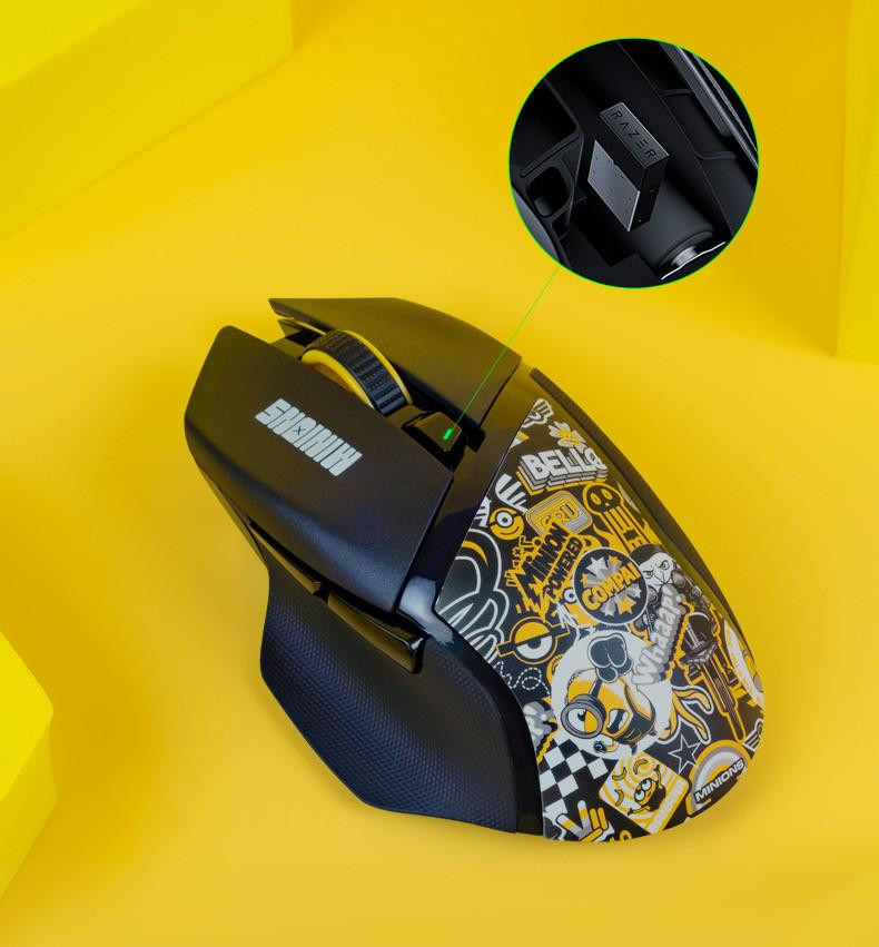 RAZER⭐️Minions⭐️ Bluetooth マウス 16000DPI RAZER x Minions Basilisk X Hyperspeed Special Edition Gaming Mouse
