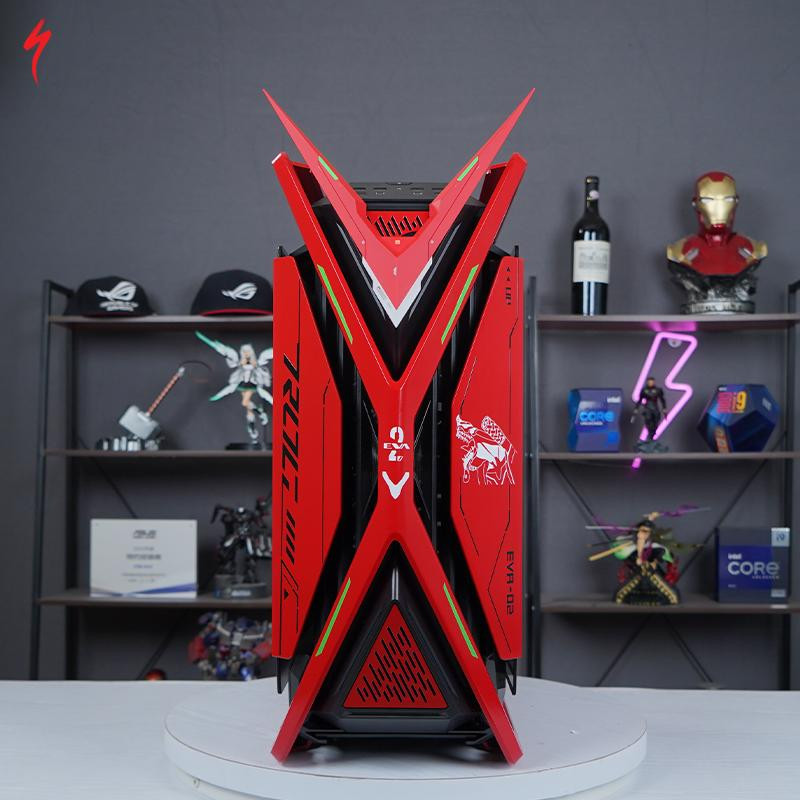 ASUS ROG Hyperion GR701 Evangelion PC Case | EVA-02 Asuka Edition