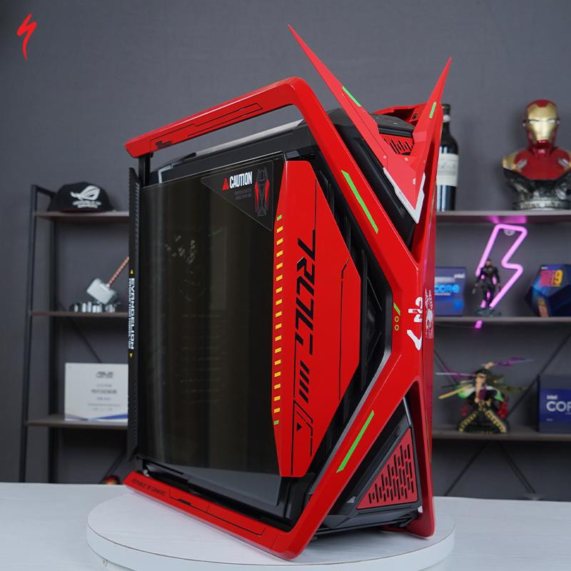 ASUS ROG Hyperion GR701 Evangelion PC Case | EVA-02 Asuka Edition