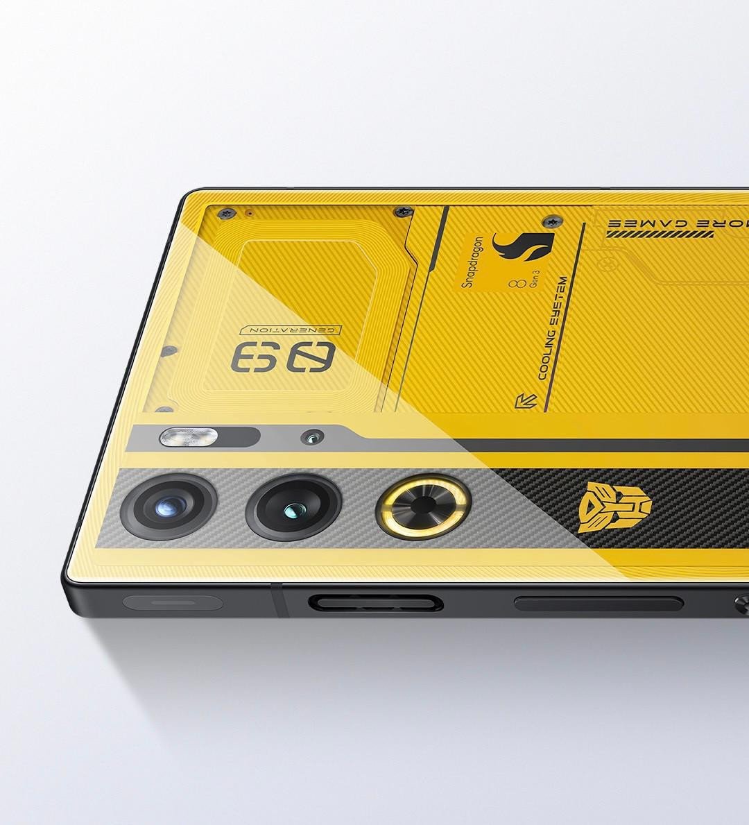 Nubia RedMagic 9 Pro+ Transformers Phone Bumblebee Edition