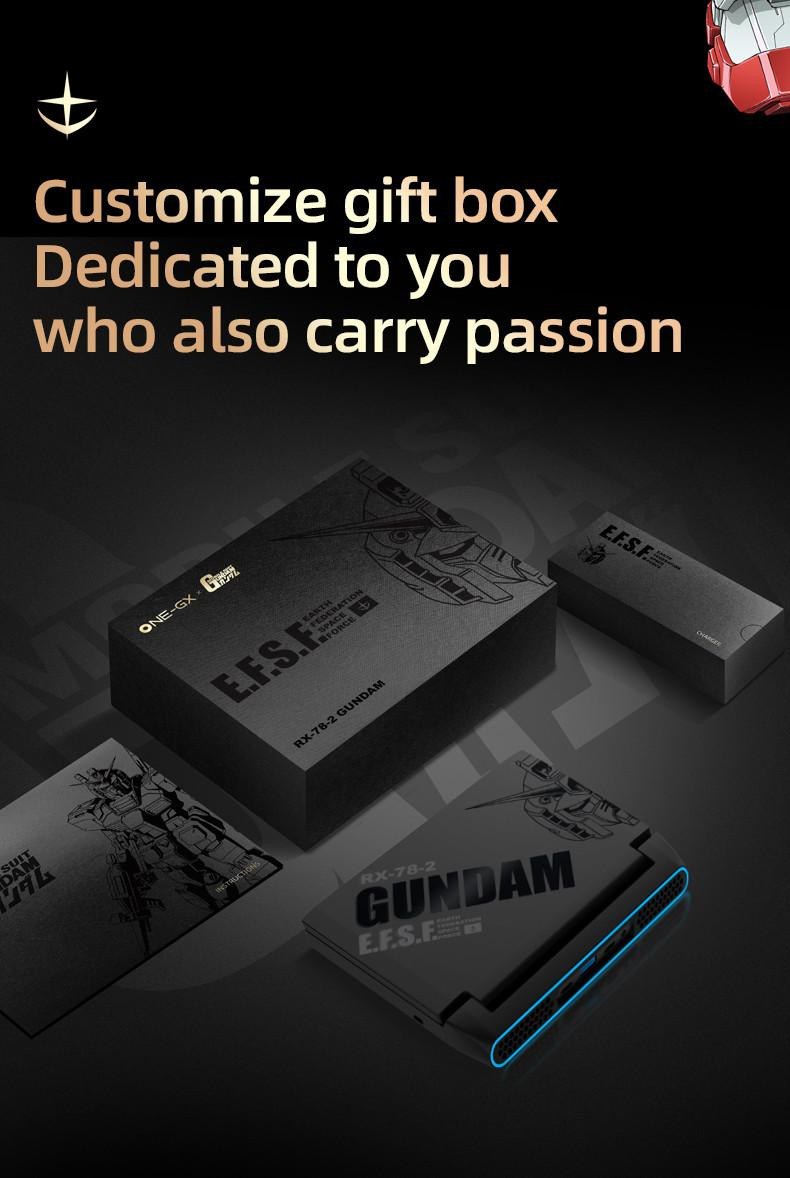 OneGx1 Pro Gundam Limited Edition Mini Gaming Laptop
