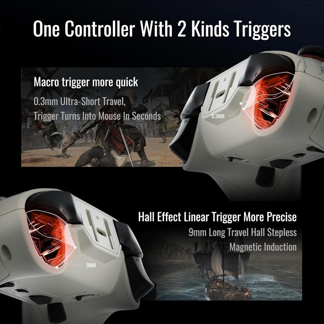 Flydigi Vader 4 Pro x Assassin's Creed Black Flag Wireless Gaming
