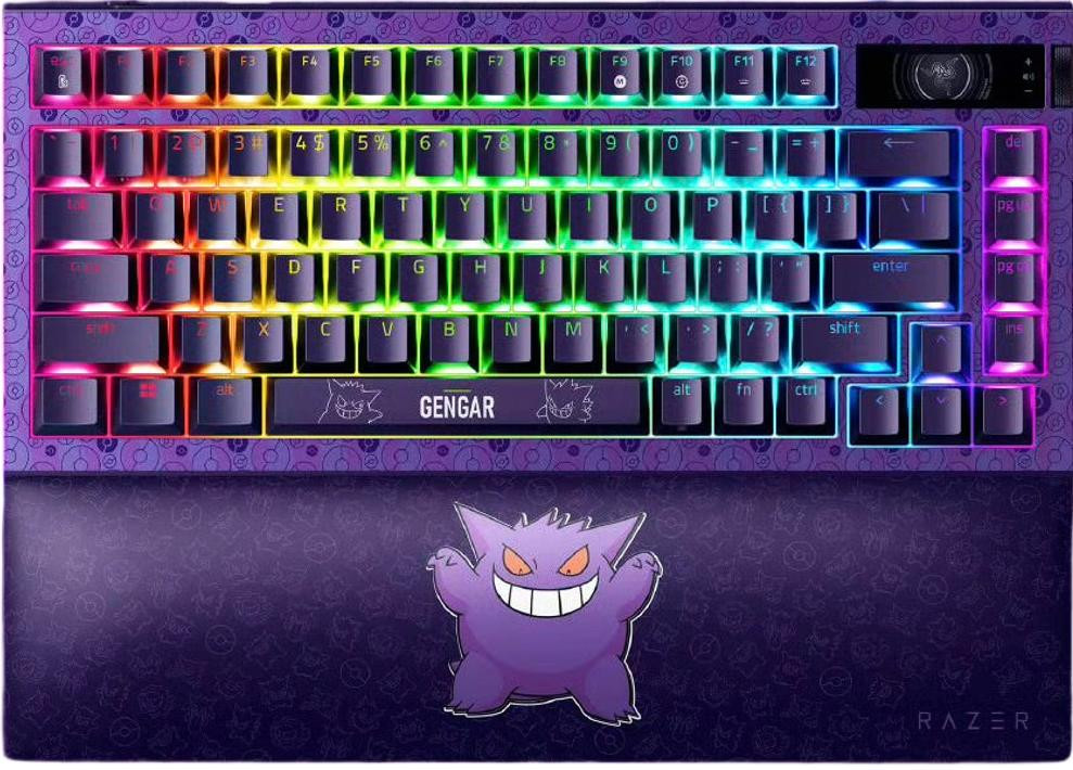 キーボード Razer BlackWidow V4 Pro 75% (Gengar) Razer BlackWidow V4 Pro Gengar Edition Keyboard | Panda Wagon