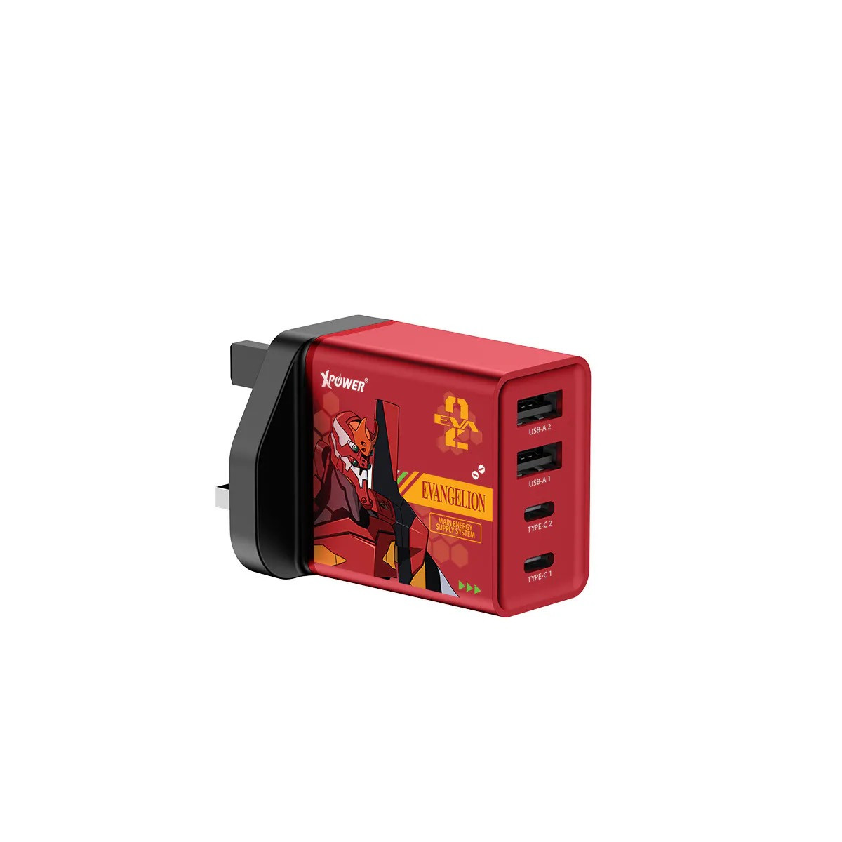 PISEN x Evangelion EVA GaN 65W Fast Charging Multi-port Desktop