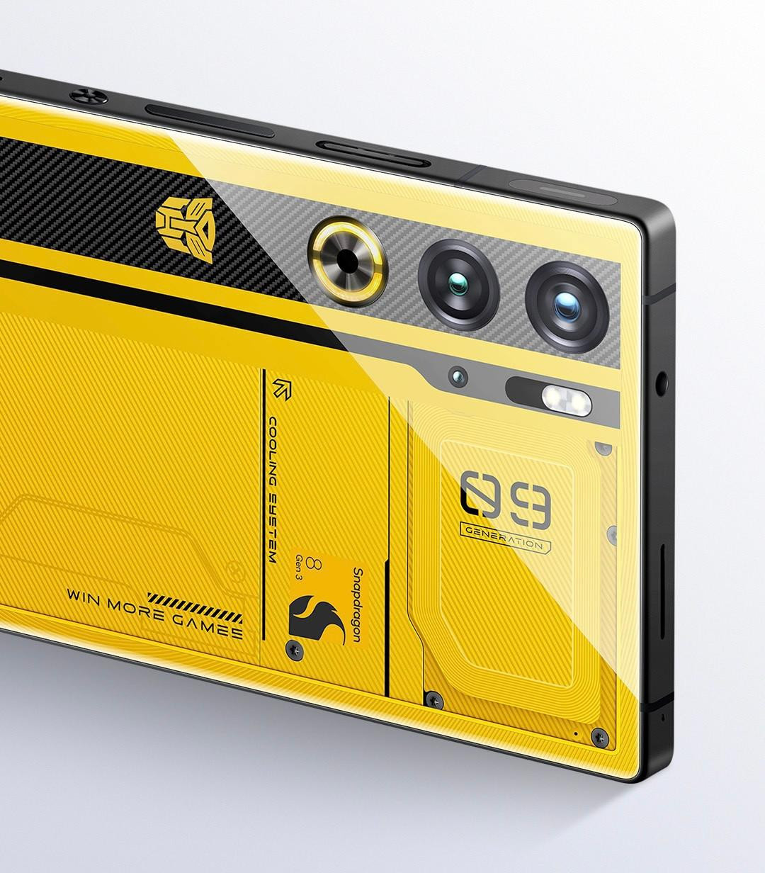 Used Nubia RedMagic 9 Pro+ Transformers Phone Bumblebee Limited