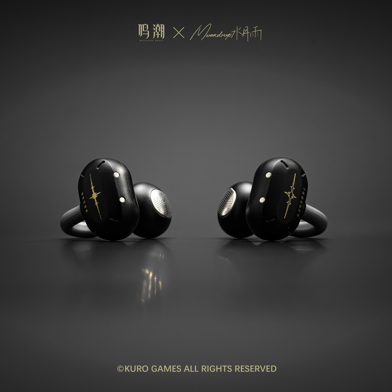 イヤホン Mutsu Moondrop x Wuthering Waves Earphones: UCTS Clip-On HiFi | Panda Wagon